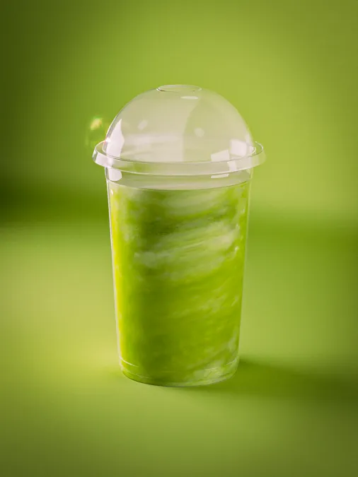 tea-matcha — 3D food render